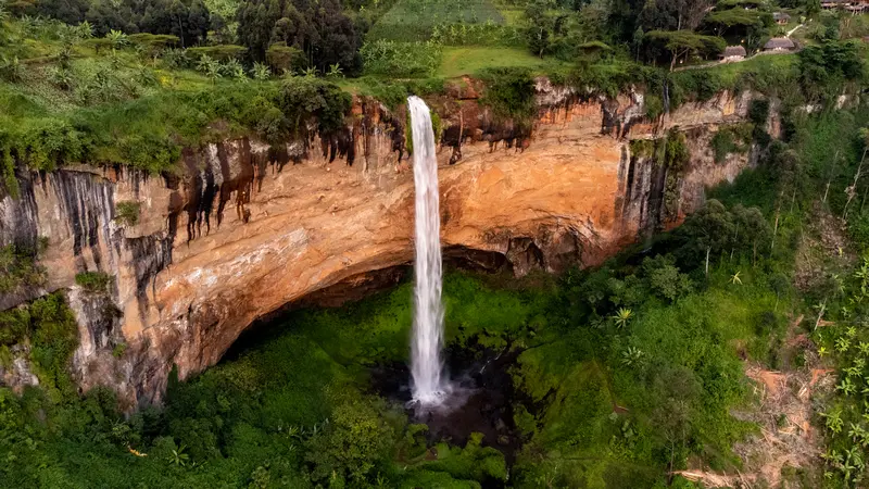 the magical sipi waterfall